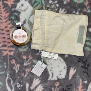 Luna Norte Rose Quartz Flower Earrings &  Banded Calcite Gift Box